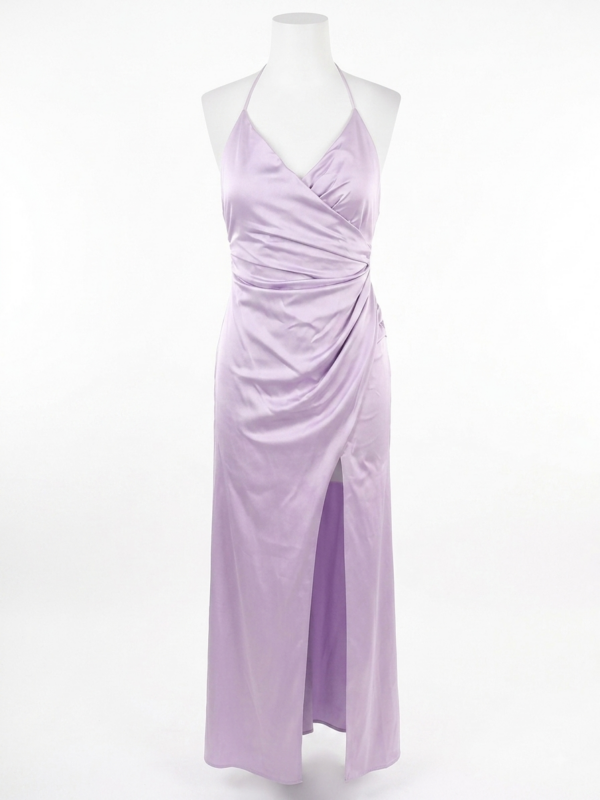 Vestido de gala con suavidad y encanto