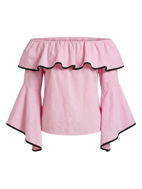 Blusa sutil y coqueta