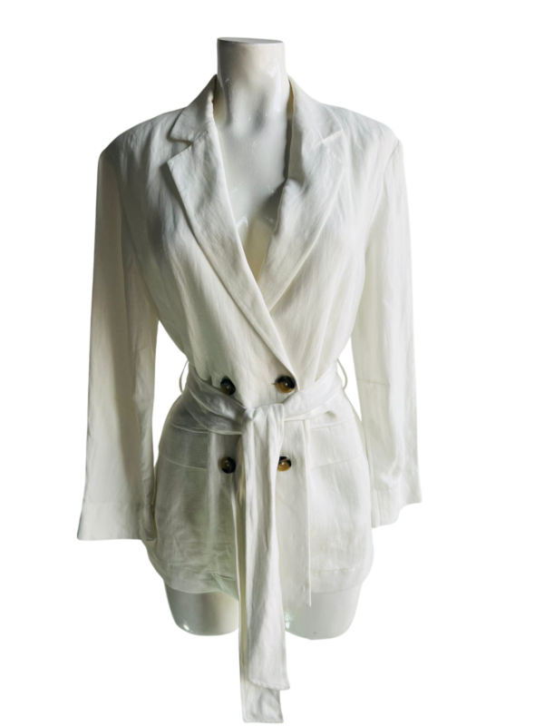 Chaqueta larga con espíritu fresco