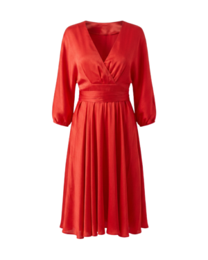 Vestido con silueta de ensueño