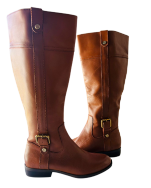 Botas con hebilla lateral