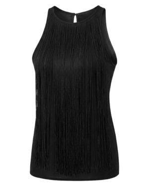 Blusa con flecos protagonistas