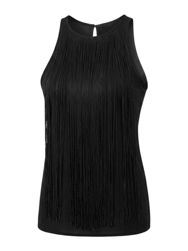 Blusa con flecos protagonistas