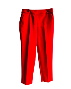 Pantalón clásico formal con energía vibrante