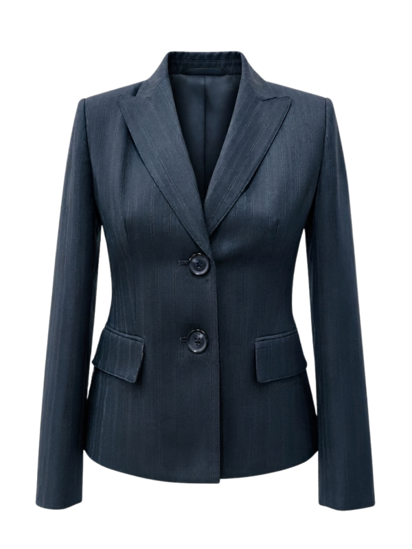 Chaqueta con elegancia y calidad en cada detalle.