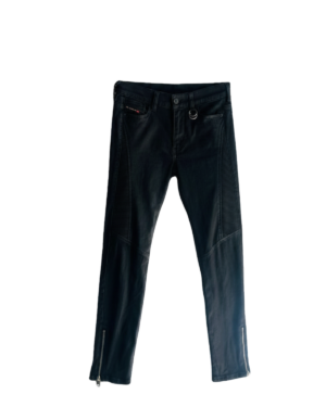 Jean skinny con cierres laterales