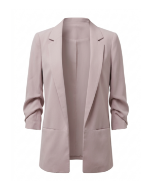 Chaqueta con elegancia y silueta refinada
