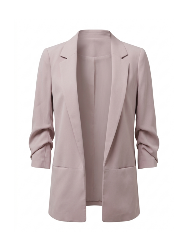 Chaqueta con elegancia y silueta refinada