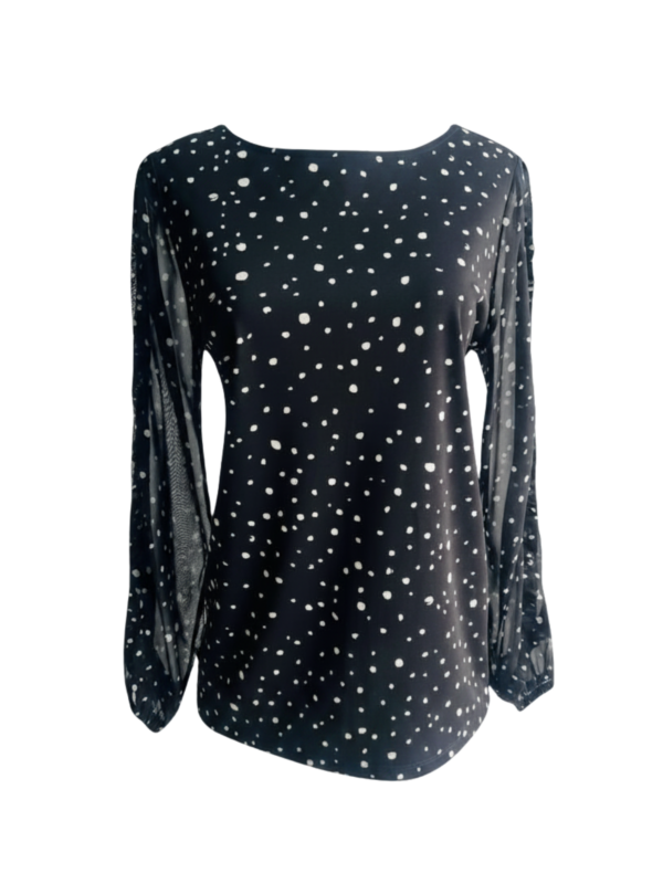 Blusa con lunares