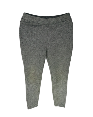 Pantalón con diseño de espiga y un look sofisticado