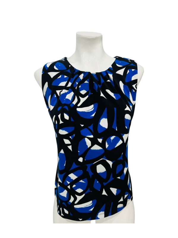 Blusa de estilo cómodo y estampado cautivador