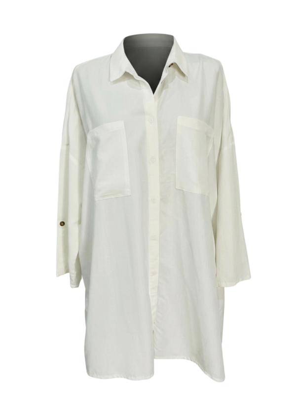 Blusa cómoda de tacto suave elegante y atemporal