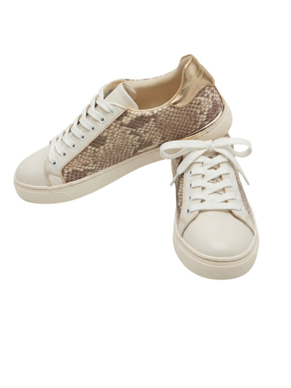 Zapato con un guiño de audacia.